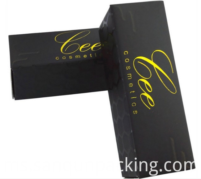 Kotak Gincu Hitam Black Lipstick Box